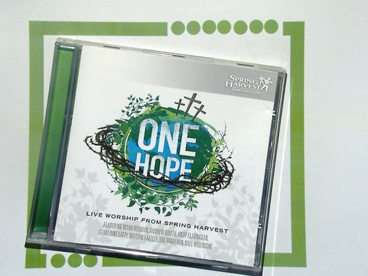 One Hope: Live Worship from Spring Harvest 2008 CD VGC