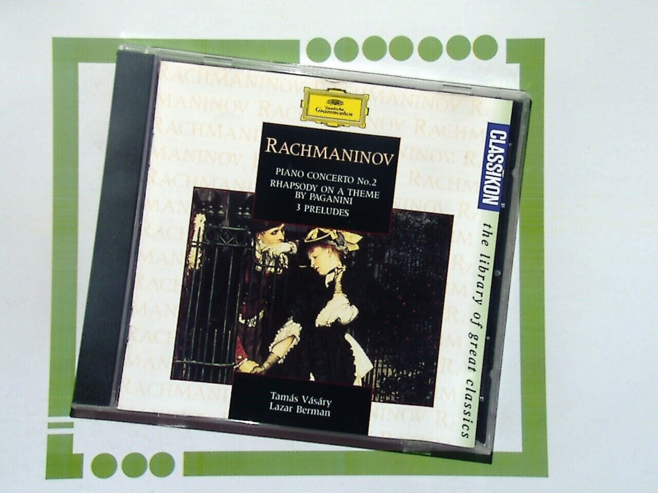 Tama Vasary Lazar Berman	Piano Concerto No. 2/ Rhapsody CD VGC