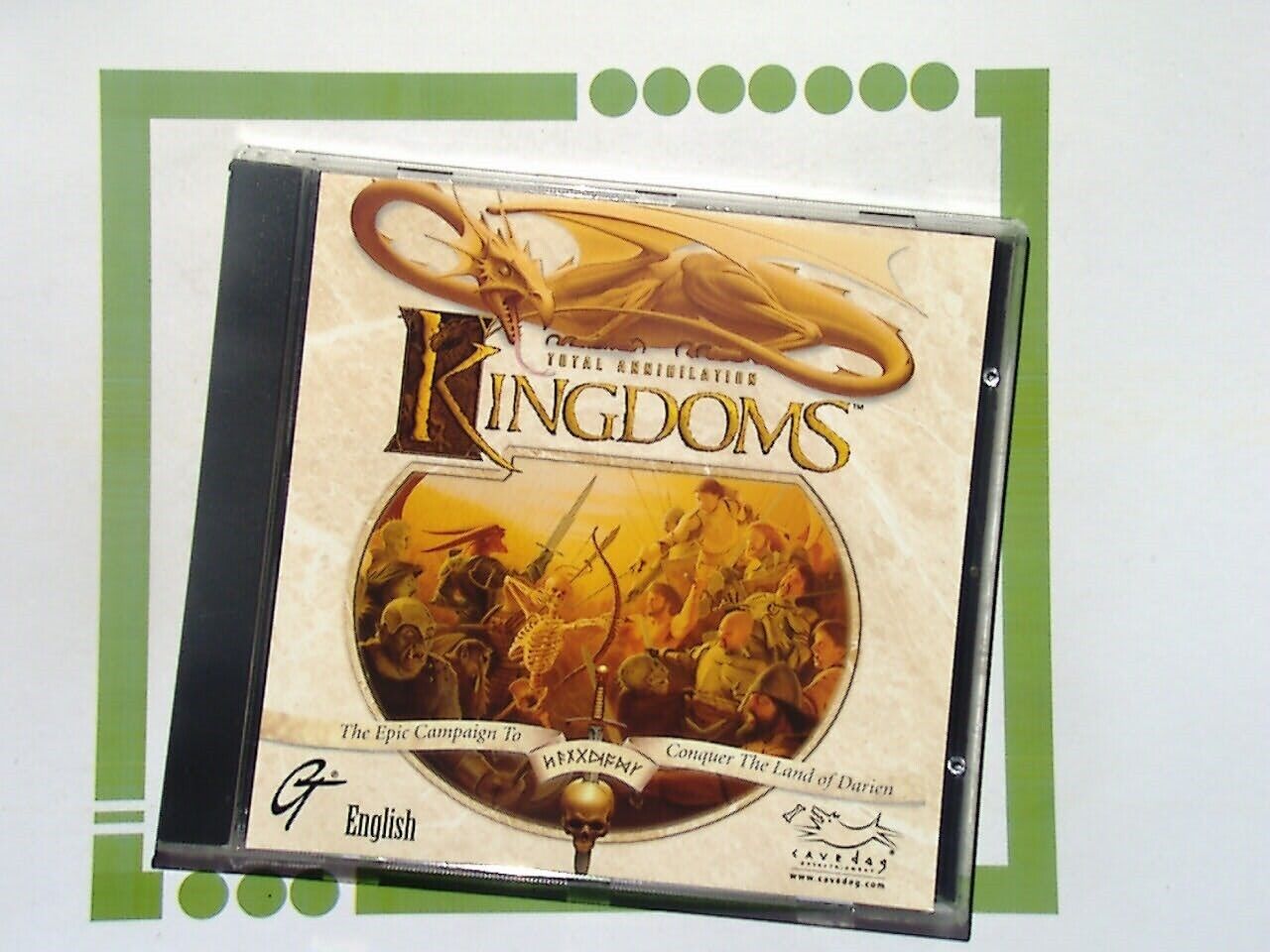 Total Annihilation:	Kingdoms CD-Rom Mint