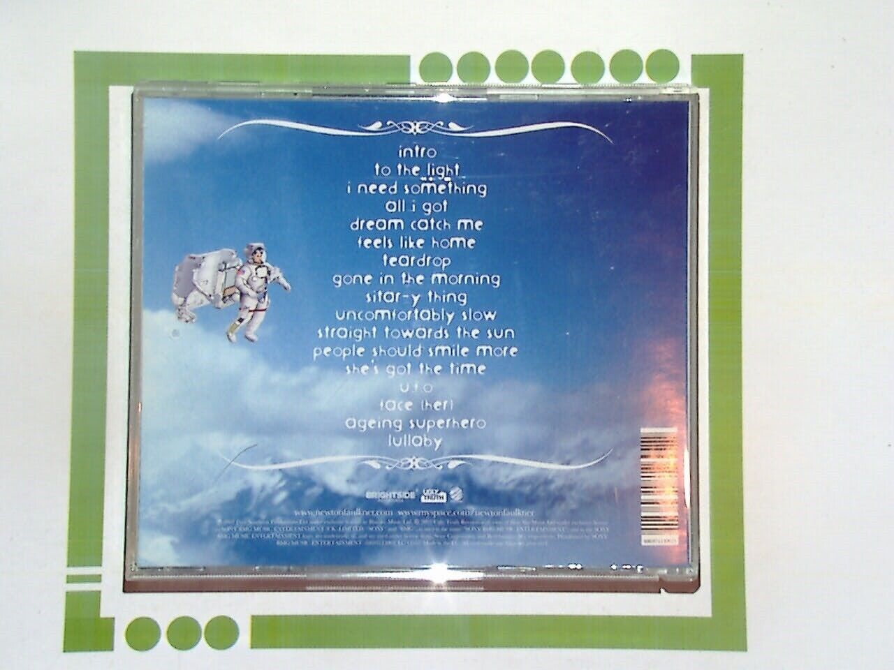 Newton Faulkner	Hand Built By Robots CD Mint