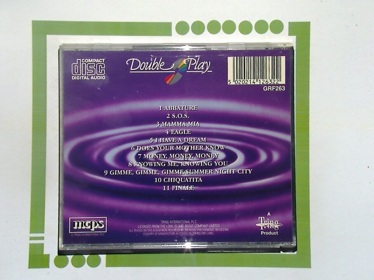 Royal Philharmonic Orchestra	Classic Abba  CD Nr Mint