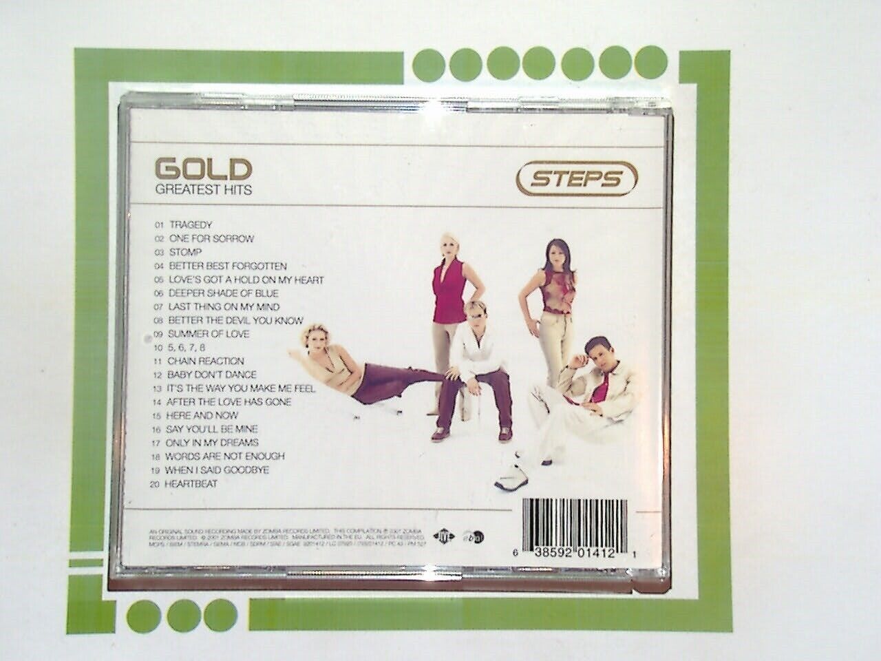 Steps	Gold: Greatest Hits CD Mint