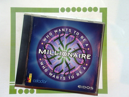 Who Wants to Be A Millionaire? (PC) CD-Rom Chris Tarrant CD VGC
