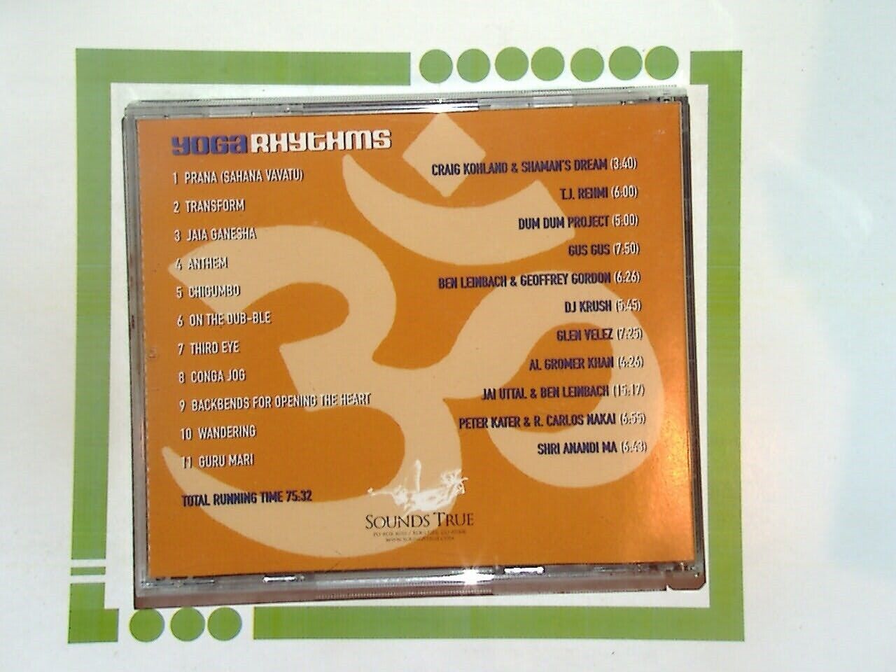 Shiva Rea	Yoga Rhythms Music To energise the flow CD  Mint