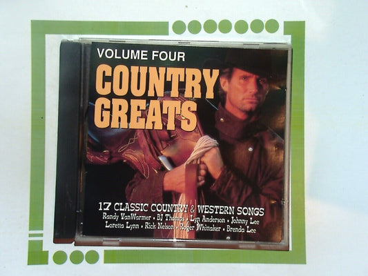 various - Country Greats Volume 4	 CD VGC