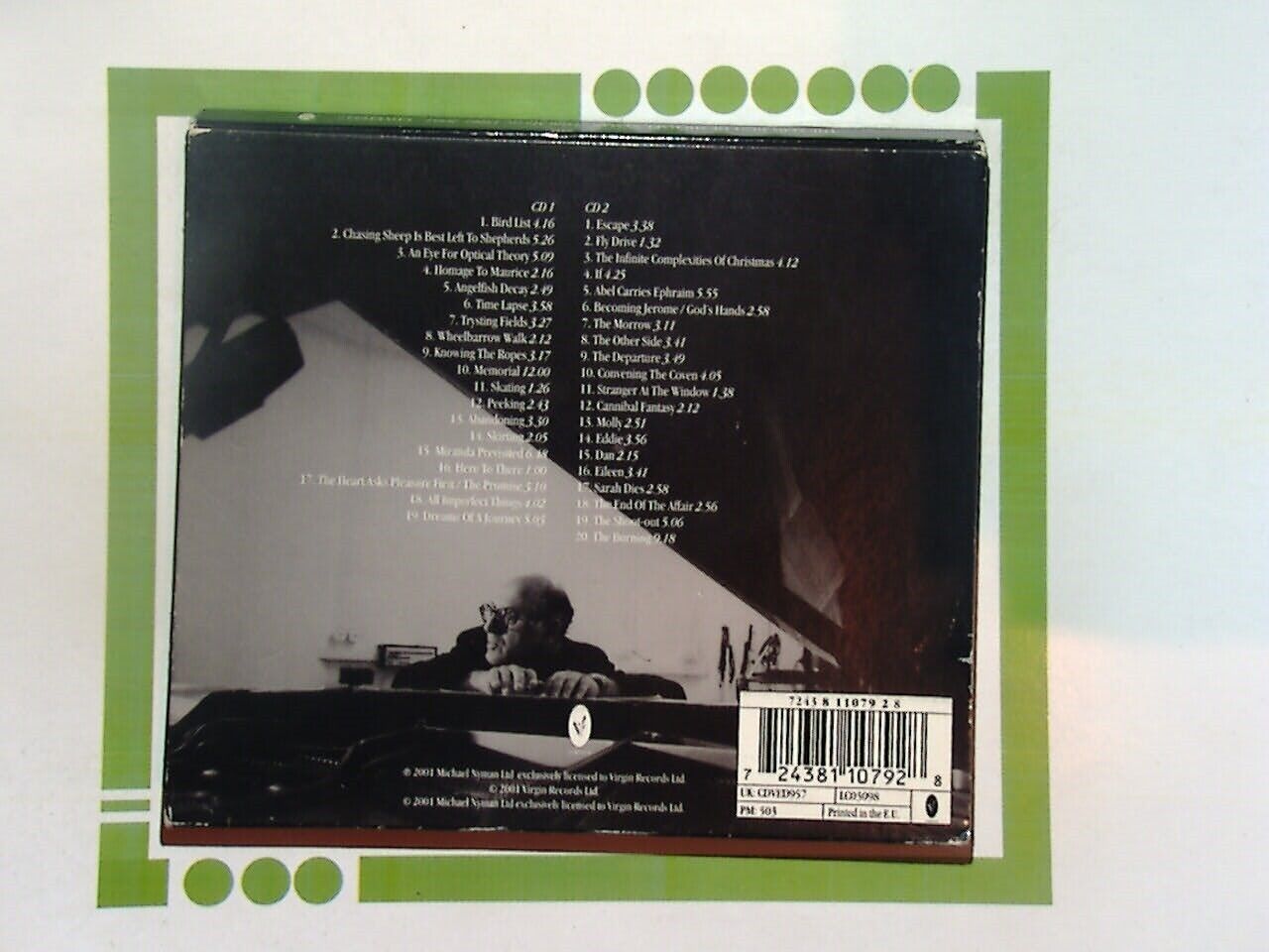 The Very Best Of Michael Nyman: Film Music 1980 - 2001	2CD Mint