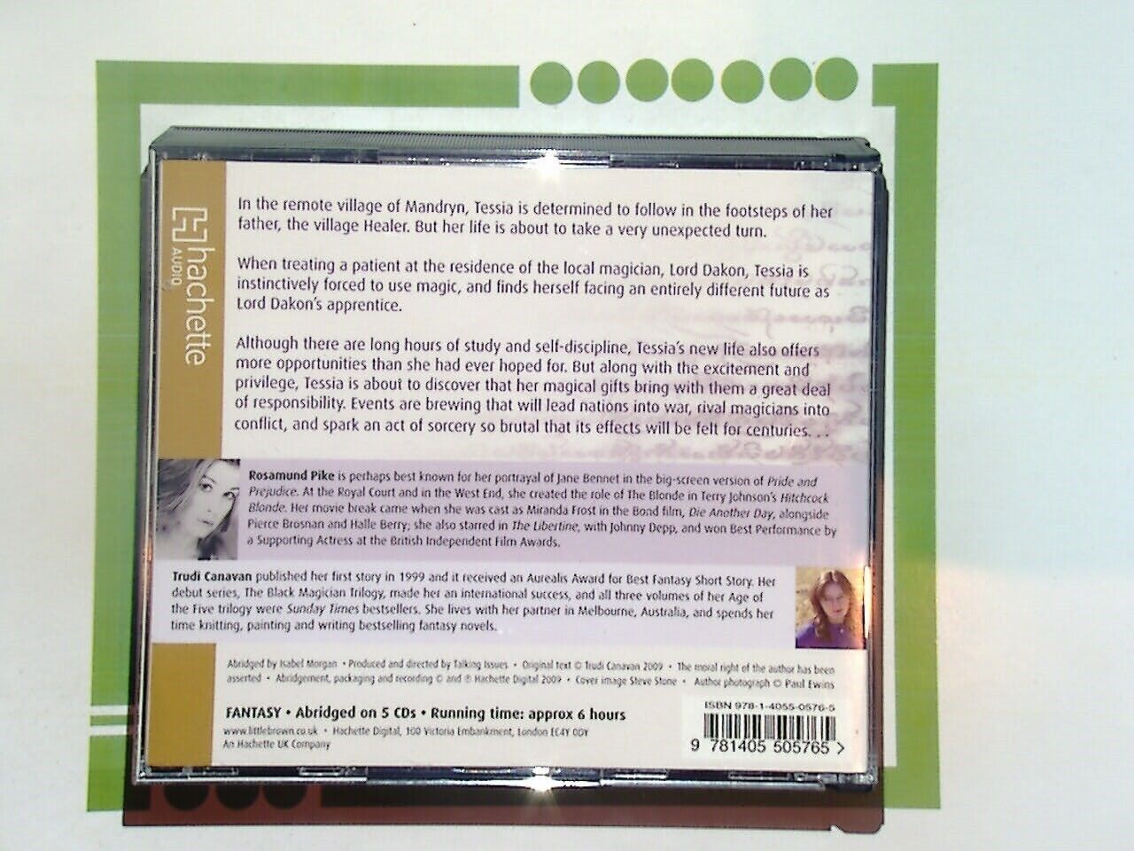 Trudi Canavan	The Magician's Apprentice Audio  5CD Mint