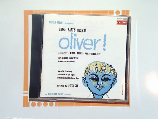 Oliver! (1960 London Cast) Ron Moody Georgia Brown CD Nr Mint