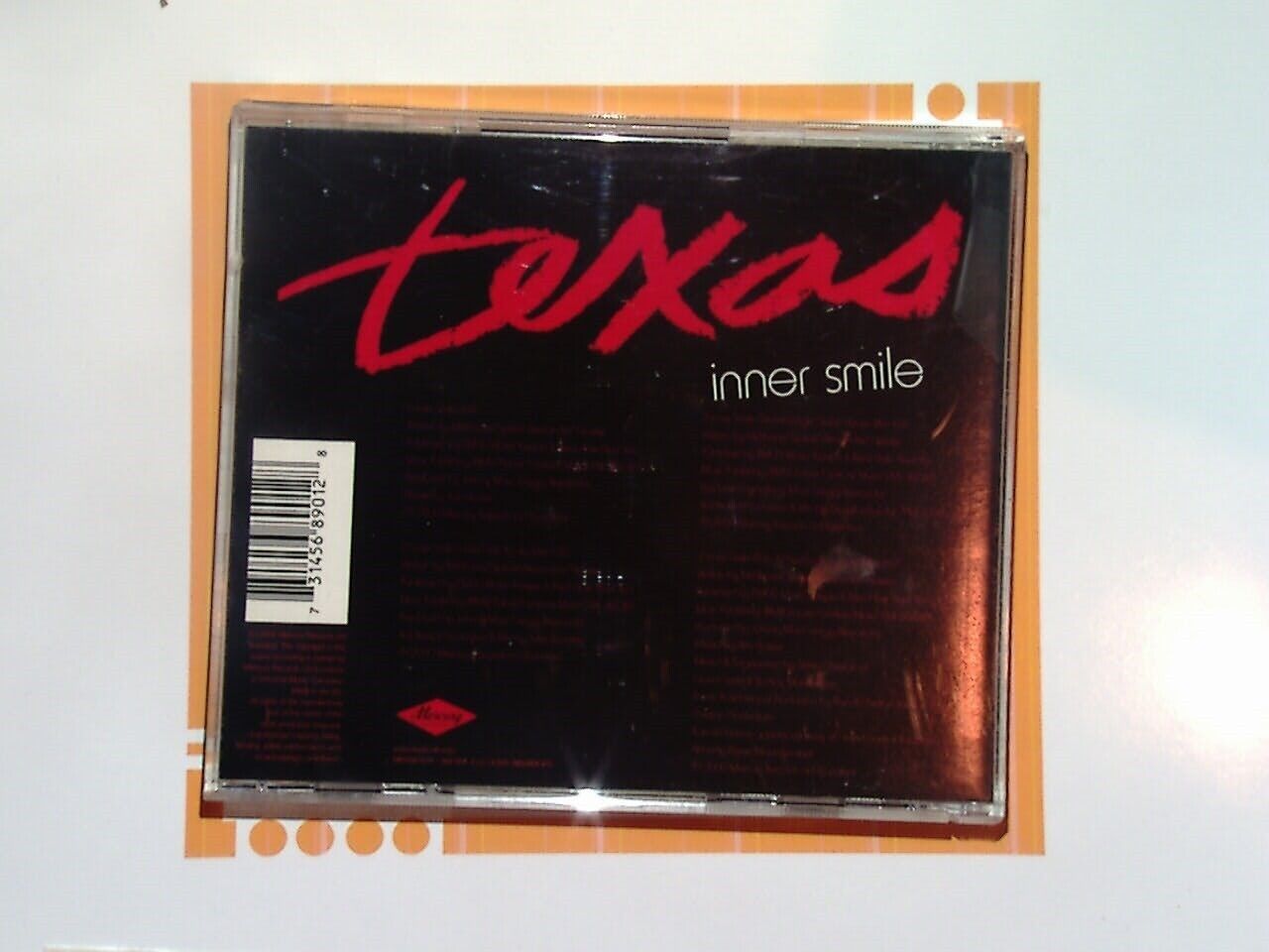 Texas	Inner Smile CD2 Limited Edition Inc Sharleen Elvis Poster CD Mint