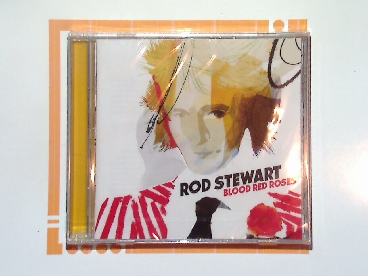 Rod Stewart	Blood Red Roses  CD New & Factory Sealed