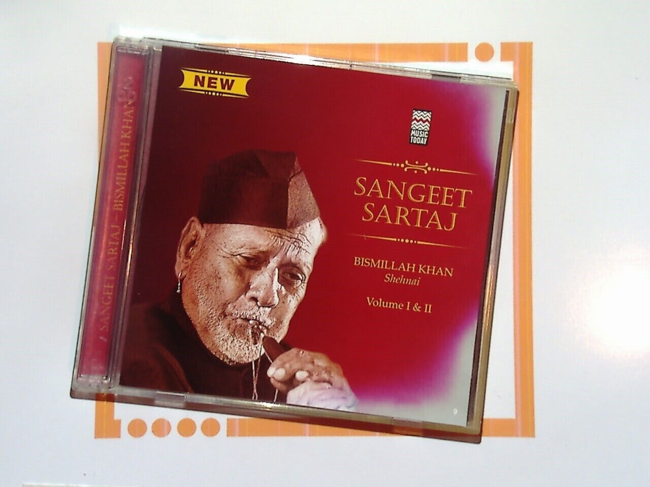 Sanjeet Sartaj	Bismillah Khan  2CD Nr Mint