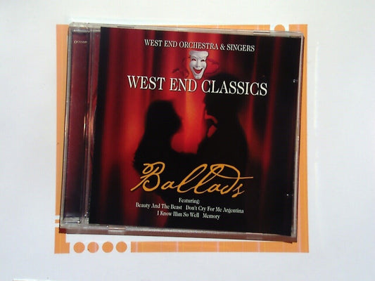 West End Orchestra & Singers	West End Classics Ballads CD Mint