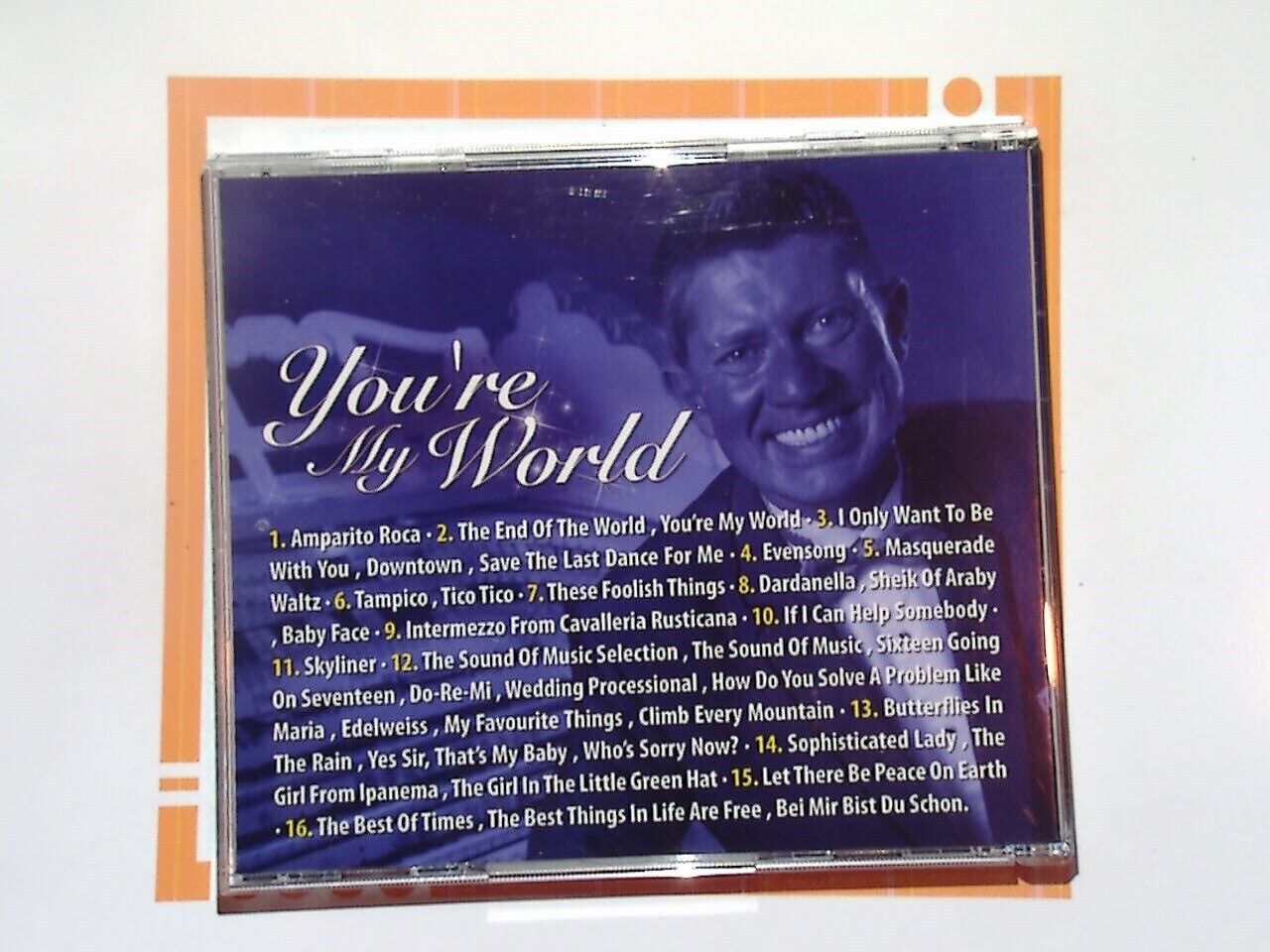 Robert Wolfe	You're My World  Thursford Collection Wurlitzer Organ CD Mint