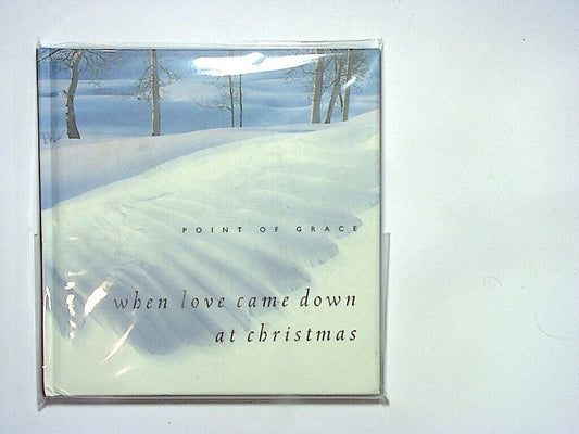 Point Of Grace - When Love Came Down At Christmas Hardcover NEW