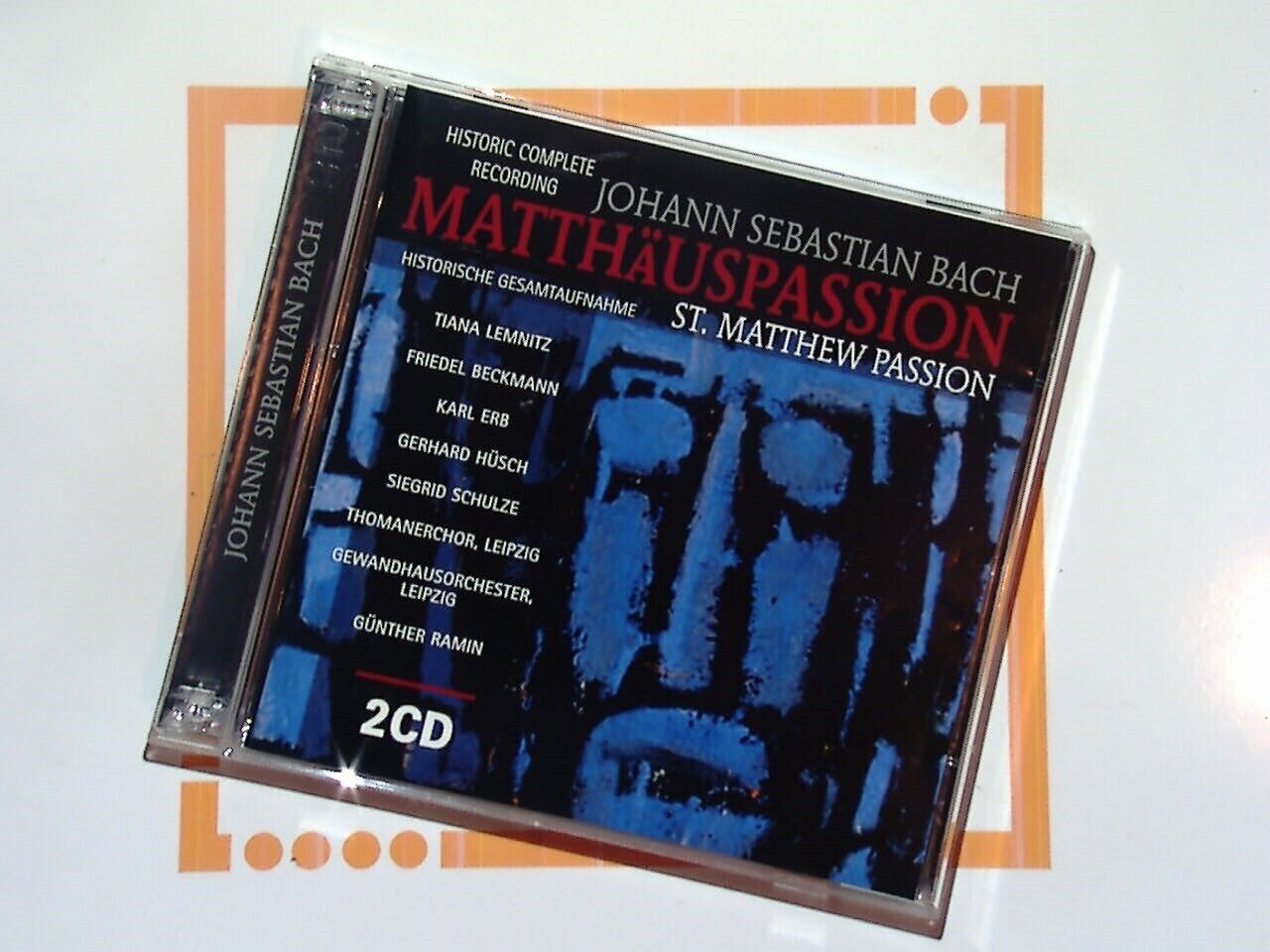 Various	- The complete St Matthew Passion  2CD Mint
