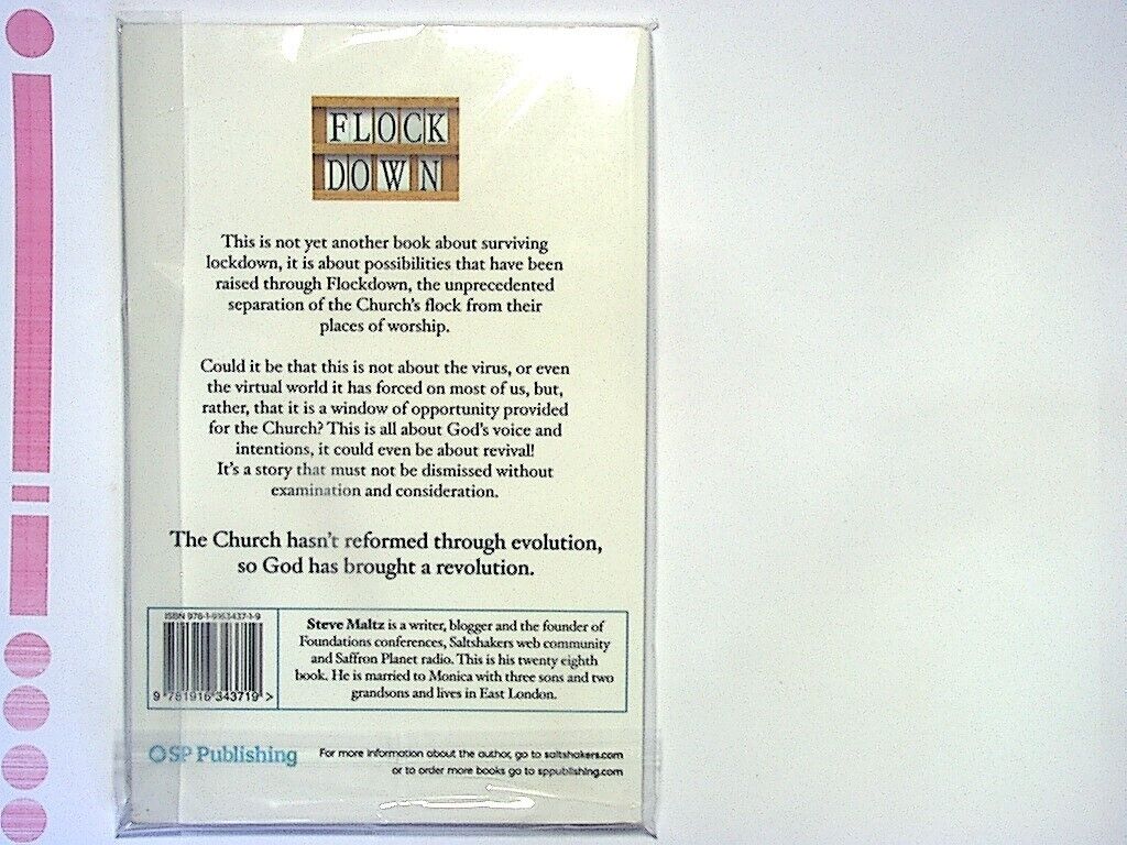 Steve Maltz - Flockdown: Is the Church out for the count? Paperback New