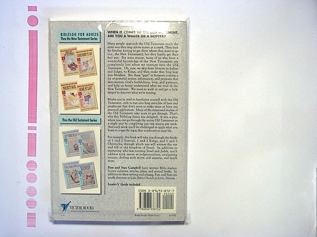 P&S Campbell - Who's Running This Kingdom? Biblelog 2 Isaiah - Malachi PB NEW