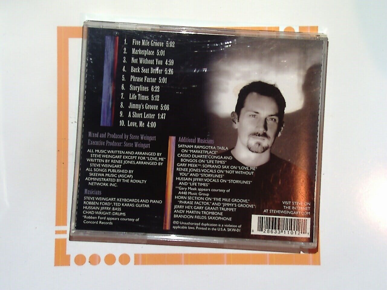 Steve Weingart	- Life Times Vol. 1 CD Mint