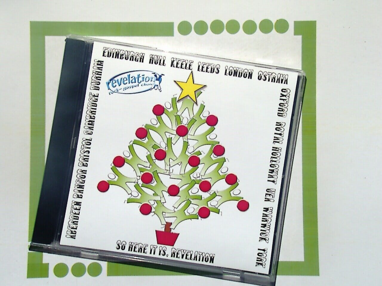 Revelation Rock Gospel Choir - So Here It Is, Revelation CDR VGC rare