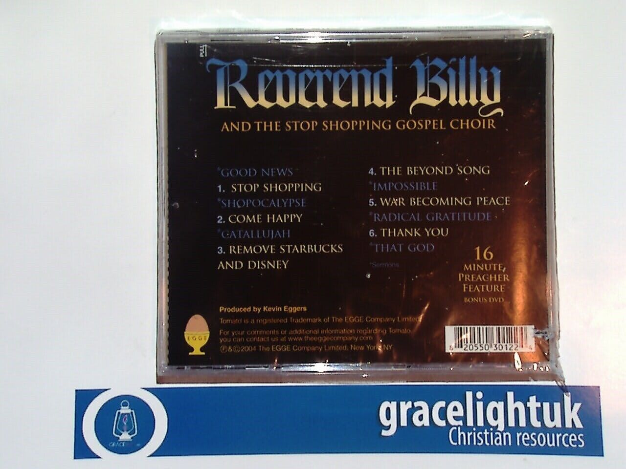 Reverend Billy And The Church Of Stop Shopping DVD New & Factory Sealed