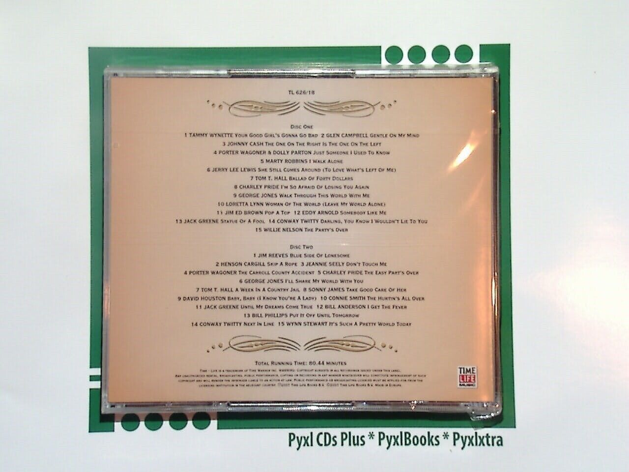 Time Life	Classic Country 1966-1969  2CD New & Factory Sealed