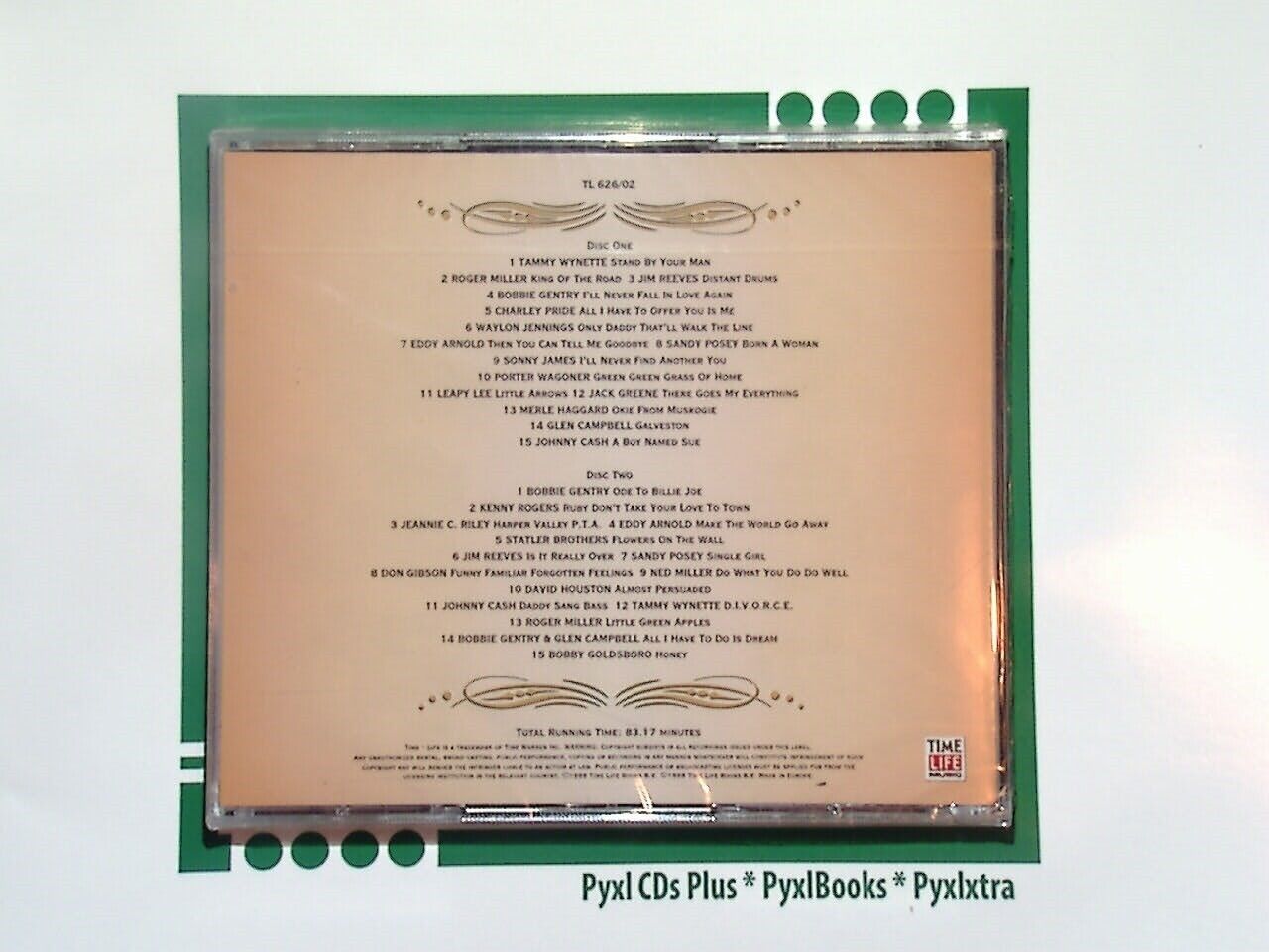 Time Life	Classic Country 1965-1969  2CD New & Factory Sealed