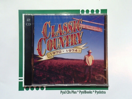 Time Life	Classic Country 1970-1974 2CD New & Factory Sealed
