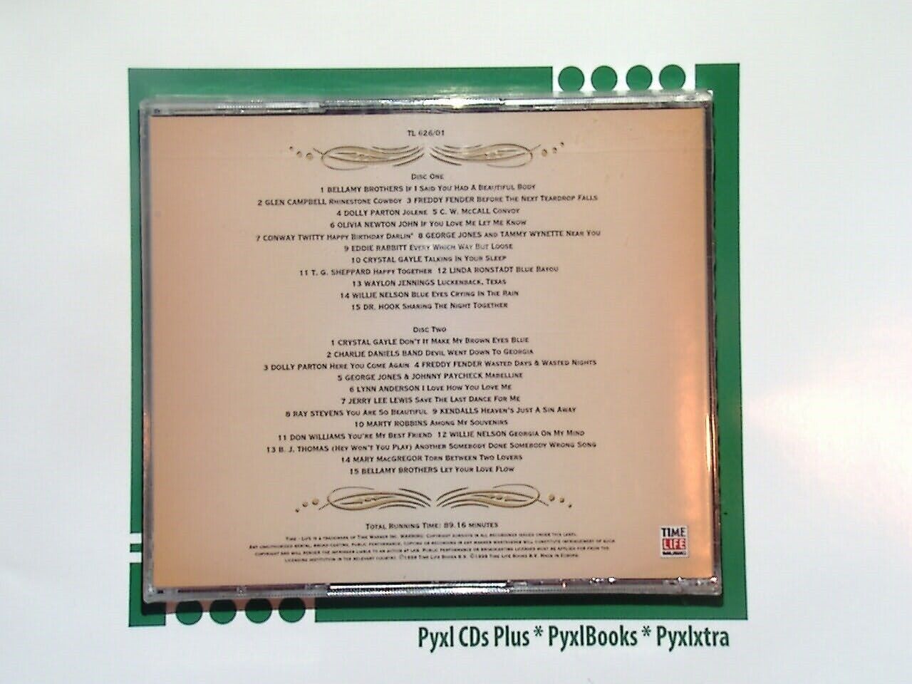 Time Life	Classic Country 1975-1979 2CD New & Factory Sealed