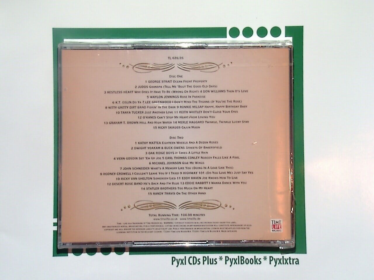 Time Life	Classic Country 1986-1988  2CD New & Factory Sealed