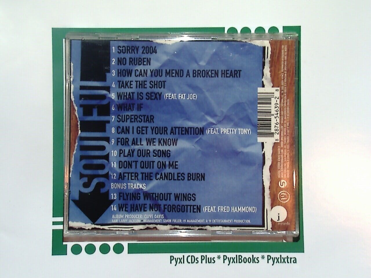 Ruben Studdard - Soulful CD Mint