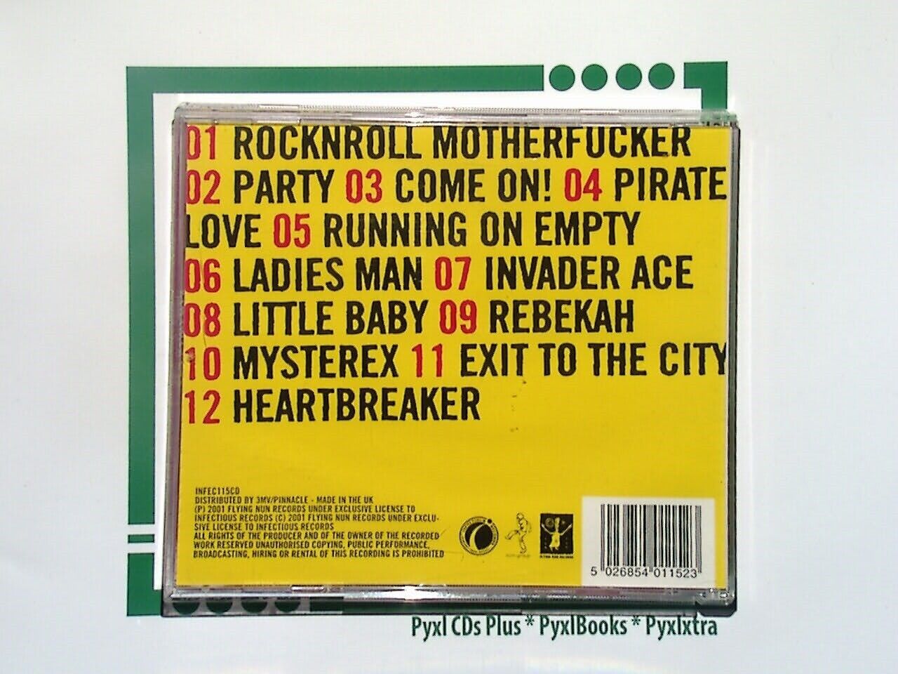 The D4	- 6Twenty (2002) CD Mint