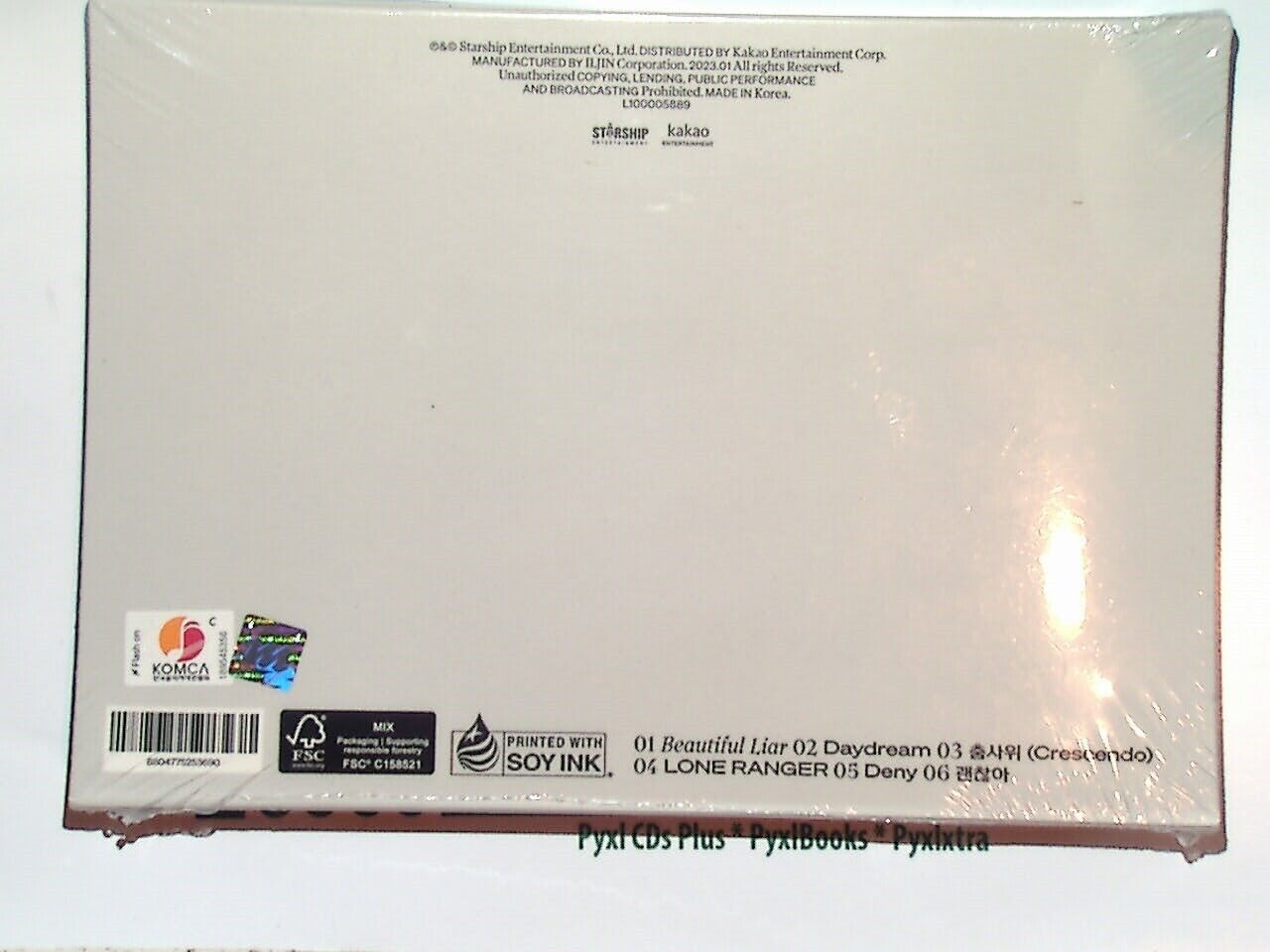 MONSTA X - Reason Official Version 3 Mini Album, Photobook, Pics... New & Sealed