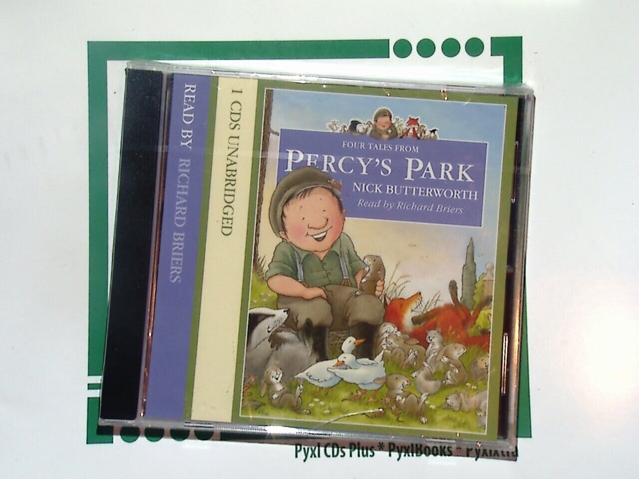 Nick Butterworth	Four Tales From Percy’s Park Audio CD New & factory Sealed