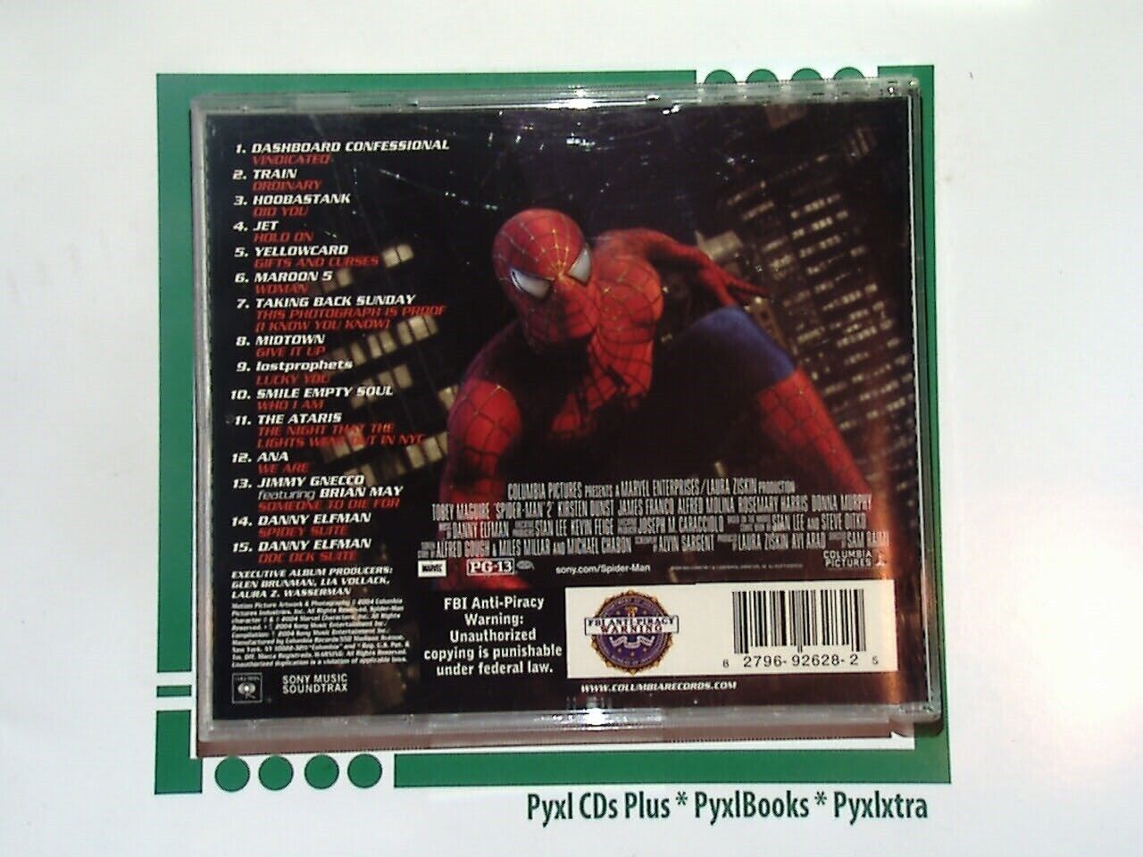 Various	Spider-Man 2 - Music From And Inspired By CD Nr Mint