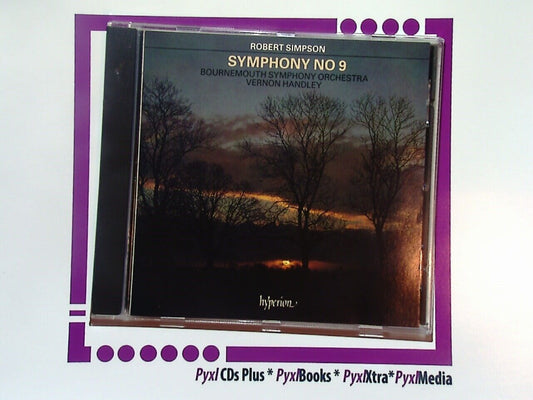 Robert Simpson	Symphony No. 9 Bournemouth Symphony  CD Mint