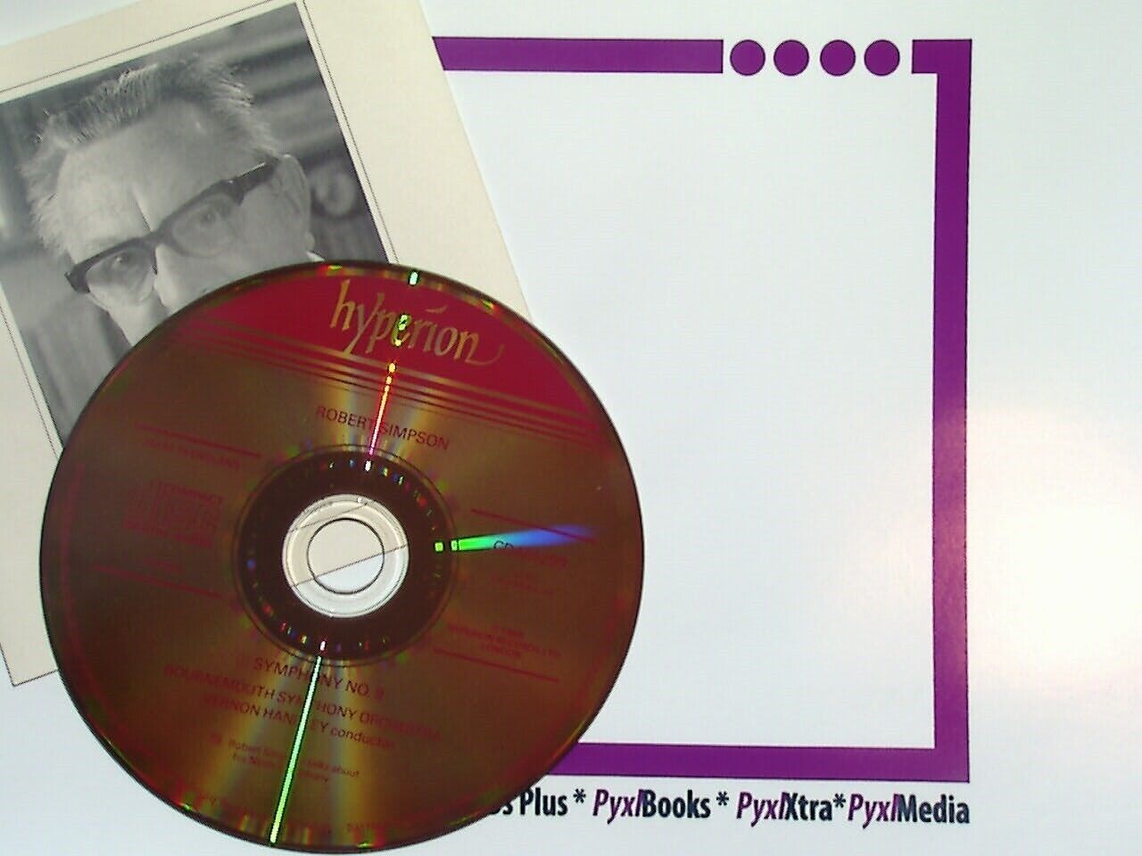 Robert Simpson	Symphony No. 9 Bournemouth Symphony  CD Mint