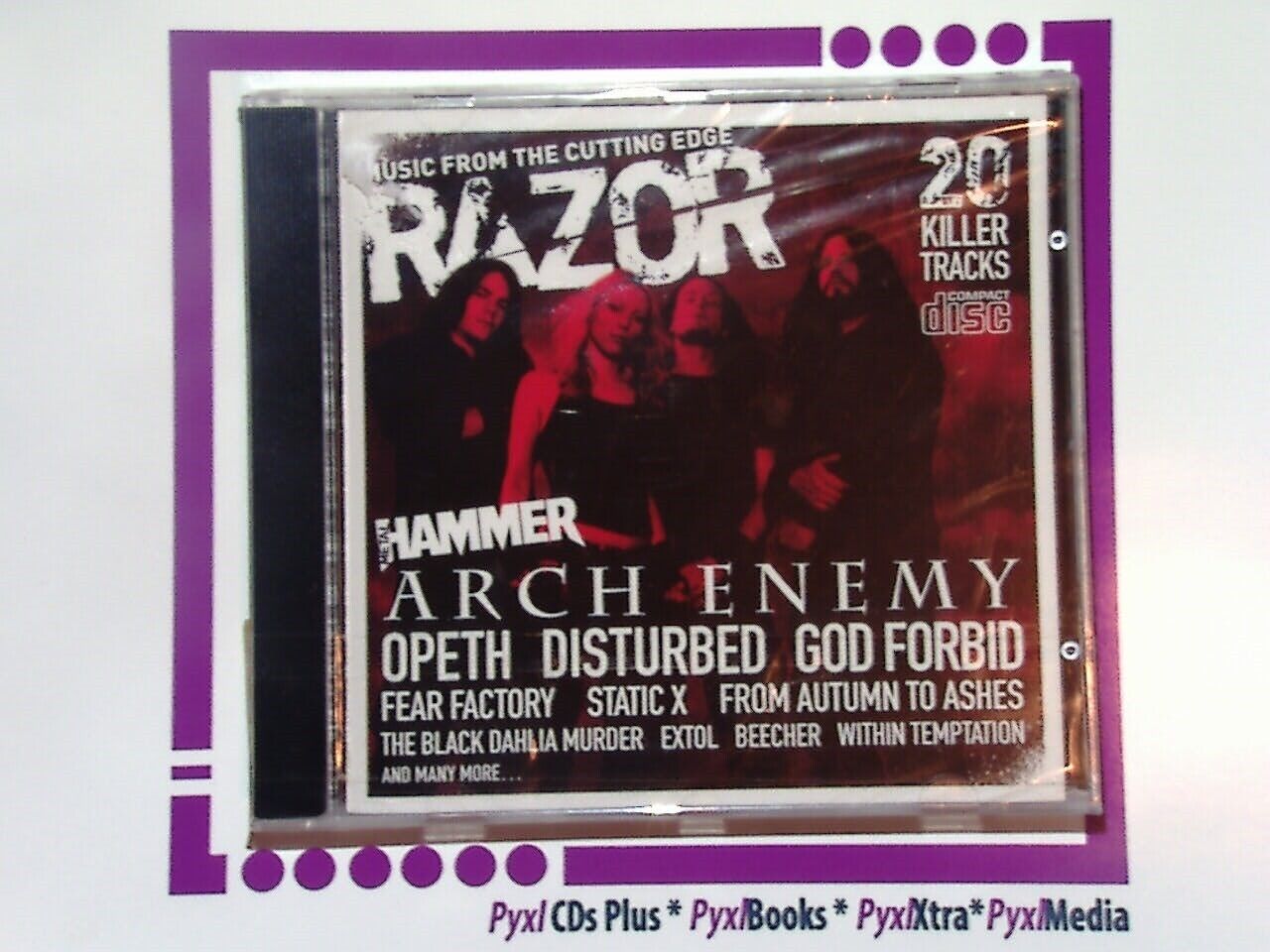 Metal Hammer October 2005 Cover CD Razor Arch Enemy CD New & factory Sealed