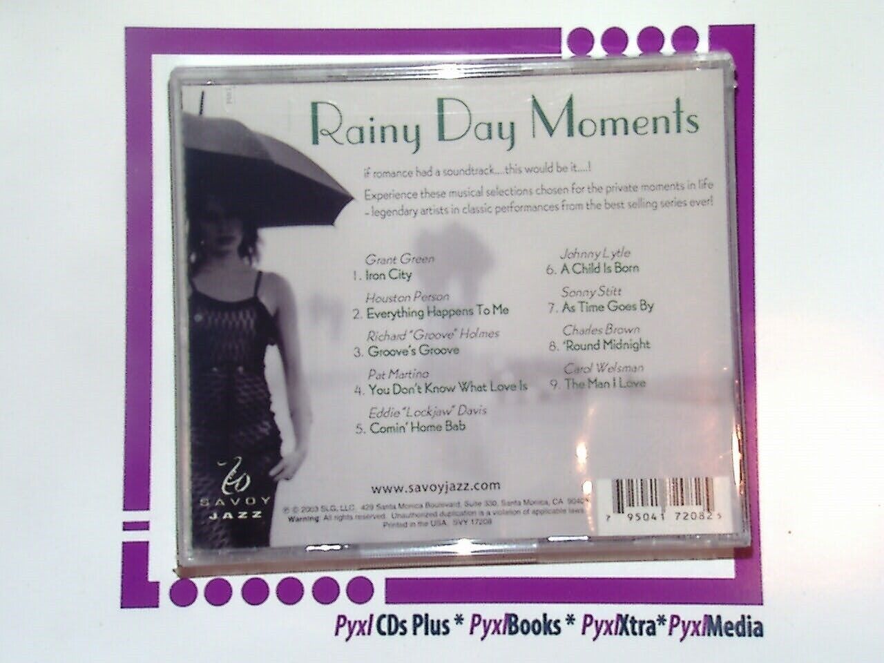 Various - Rainy Day Moments Savoy Jazz CD New & Sealed
