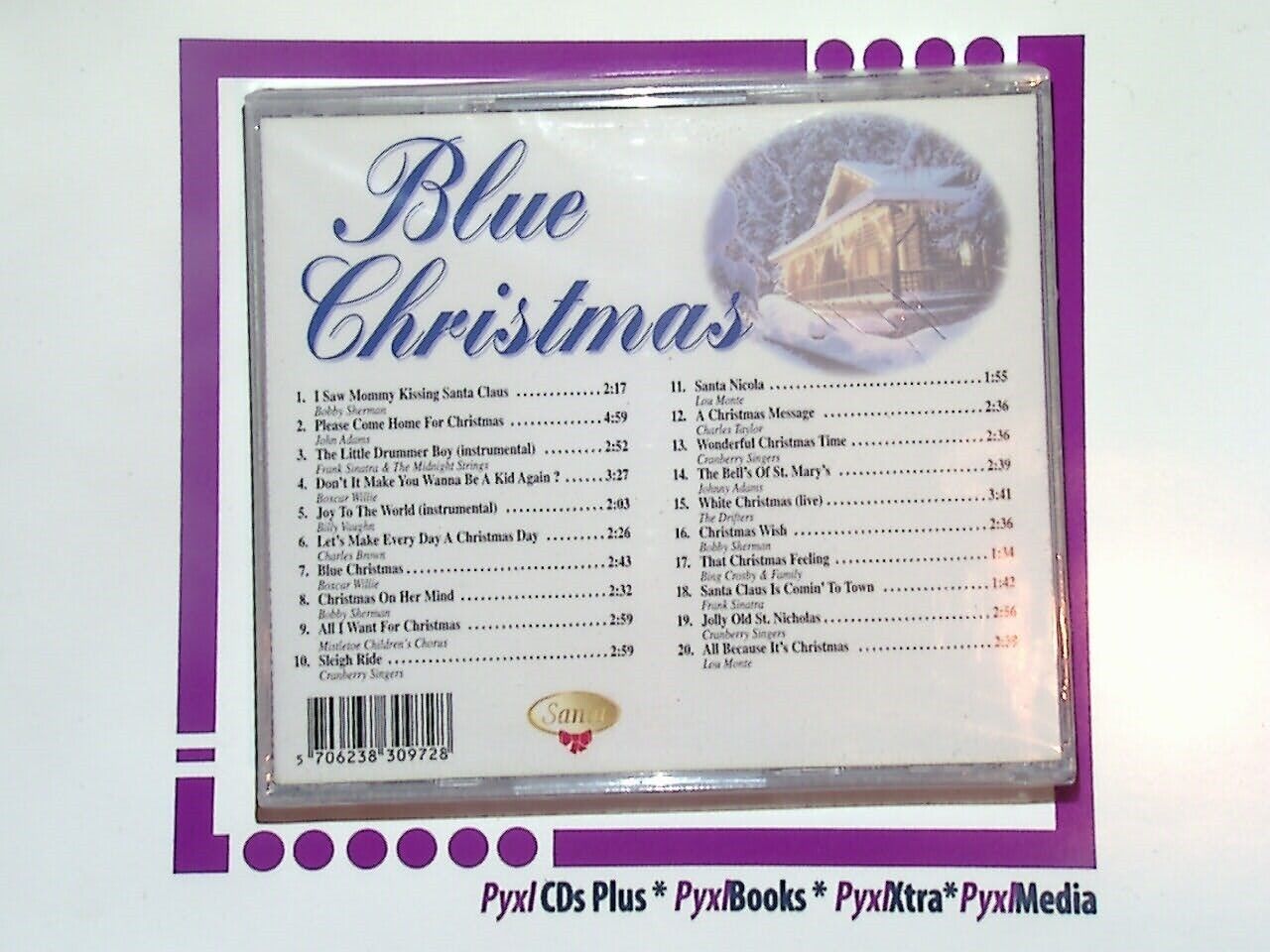 Various - Blue Christmas	20 Beautiful Christmas Songs CD New & Sealed