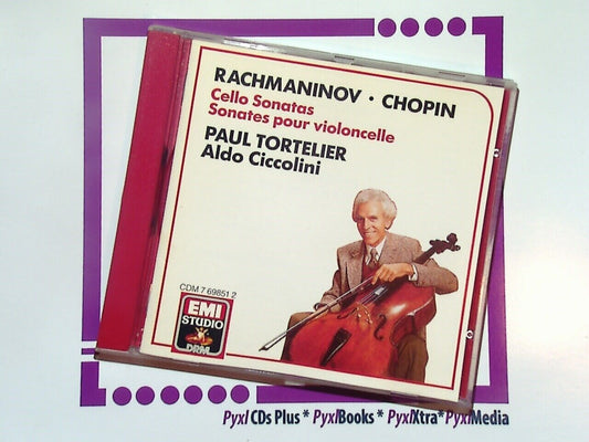 Paul Tortelier  - Rachmaninov Chopin Sonatas CD Mint