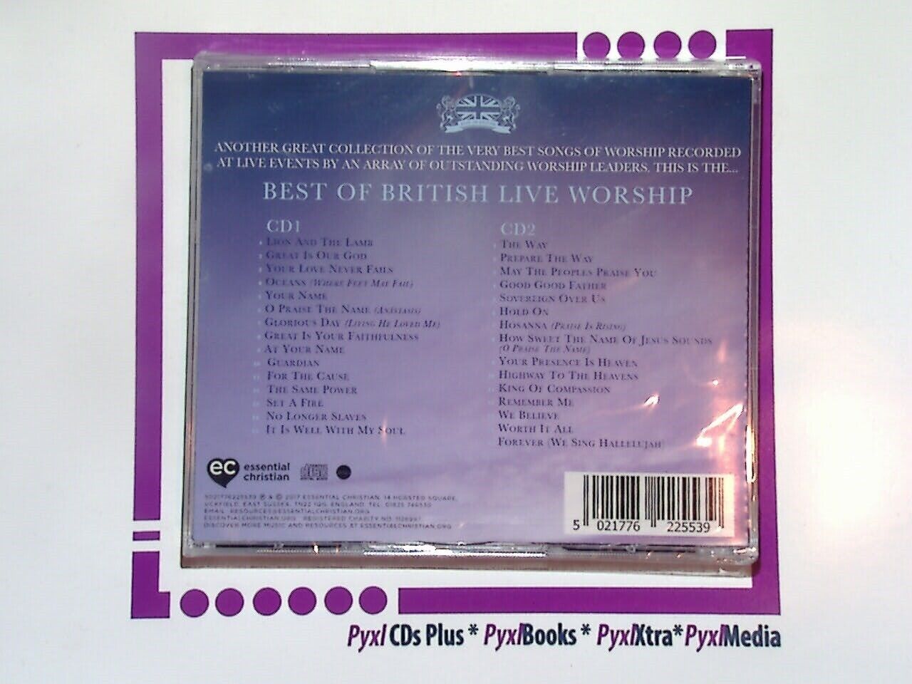 Various : Lion & the Lamb - Best Of British Live Worship 2CD New & Sealed