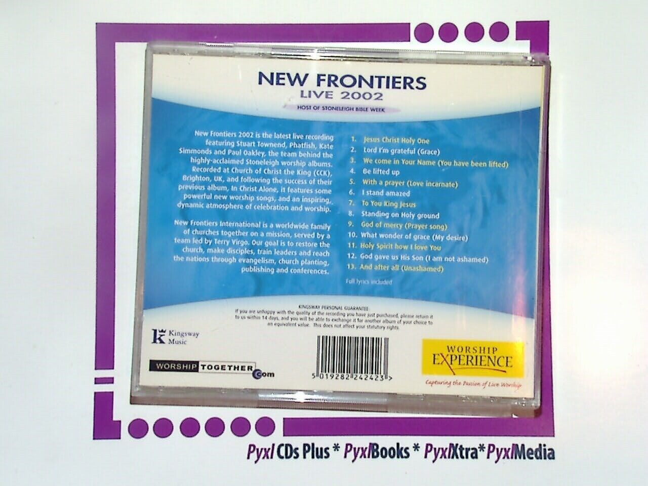 New Frontiers Live 2002 CD Stuart Townend, Paul Oakley etc. Nr Mint