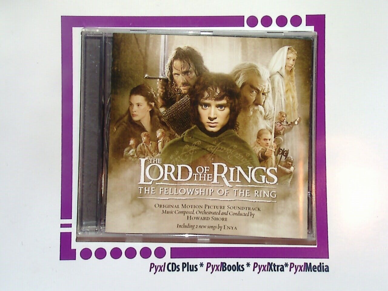 The Lord of the Rings: Fellowship of the Ring	Original Soundtrack CD Mint