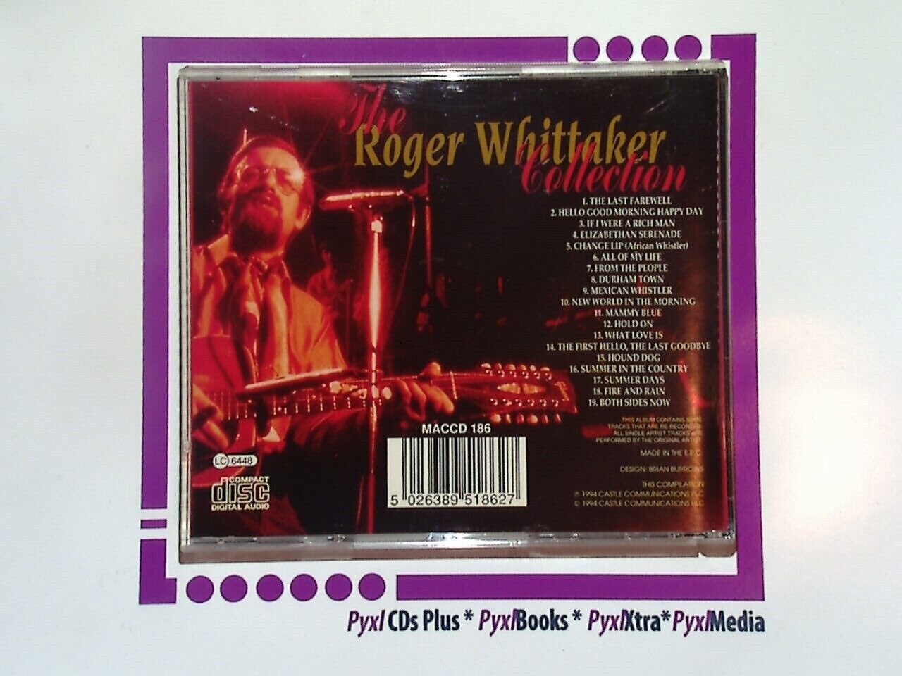 The Roger Whittaker Collection CD Mint