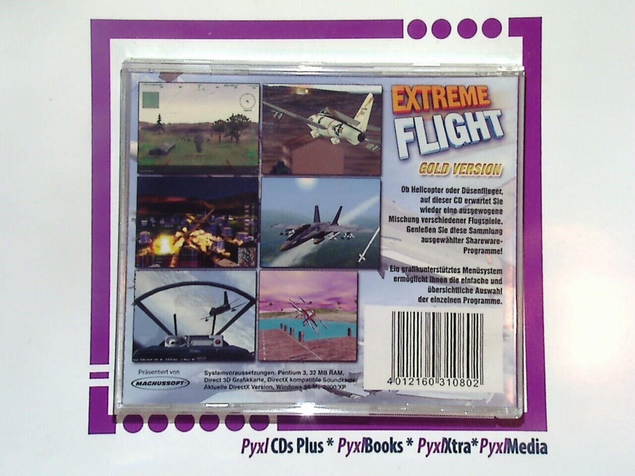Windows PC CD Rom	Extreme Flight - Gold Version Nr Mint