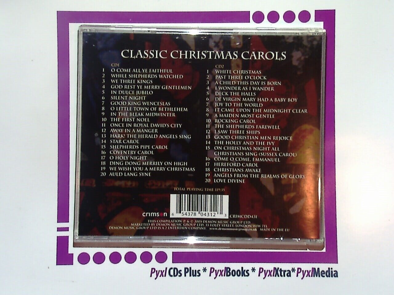 Various - Classic Christmas Carols 2CD Mint