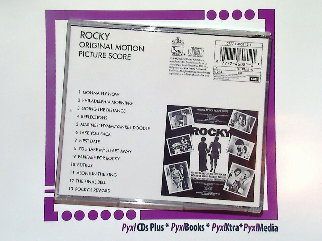 Rocky: Original Motion Picture Score By Bill Conti CD Nr Mint