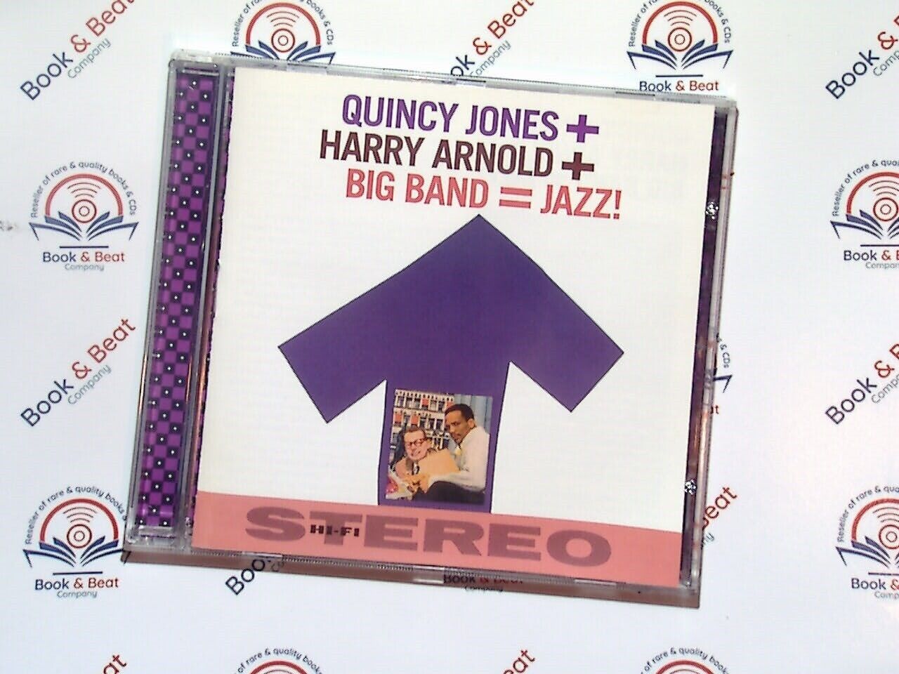 Quincy Jones + Harry Arnold + Big Band = Jazz! CD Mint