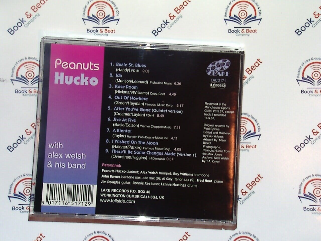 Peanuts Hucko Vol. 1	With Alex Welsh & His Band CD Mint