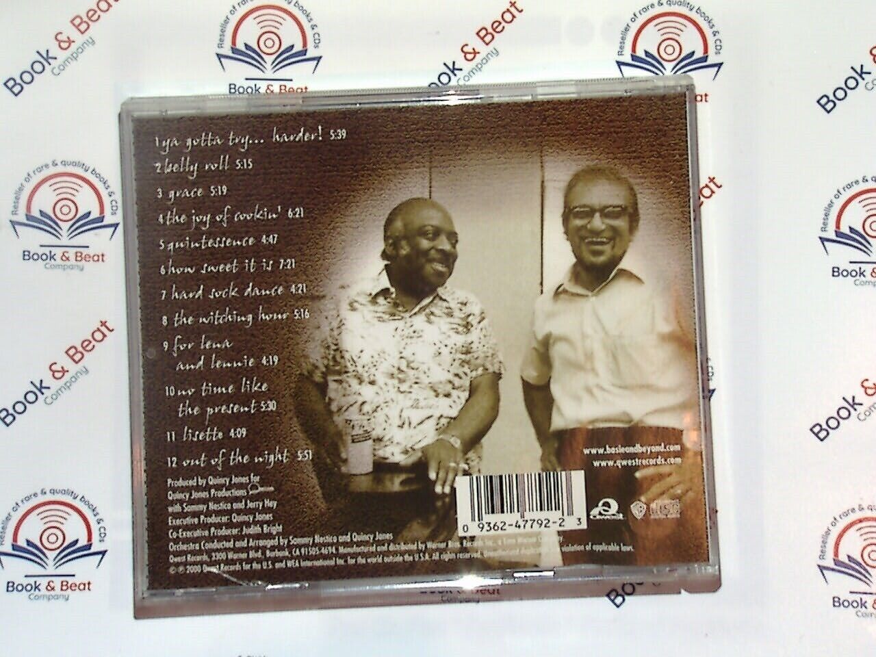 The Quincy Jones - Sammy Nestico Orchestra - Basie and Beyond CD Nr Mint